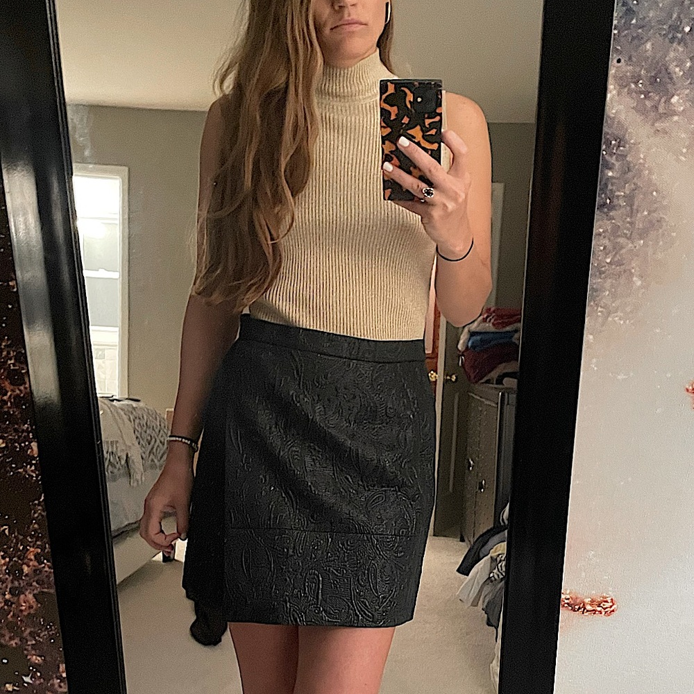 J Crew Women’s Origami Faux Wrap Mini Skirt